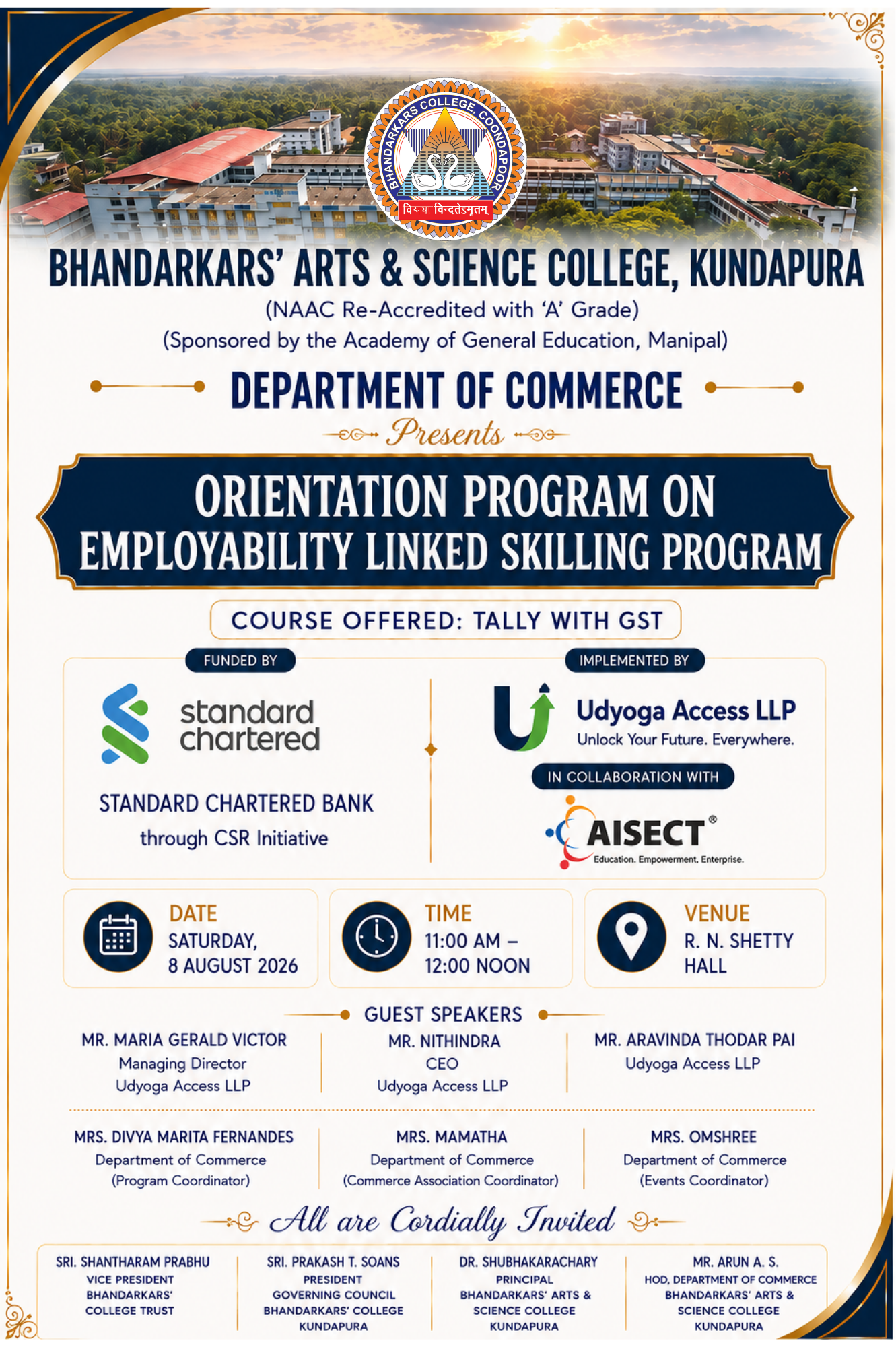 Orientation Program on Employability Linked Skilling Program